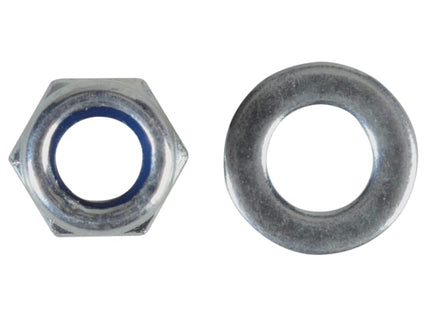 Nyloc Nuts & Washers Zinc Plated M5 ForgePack 40