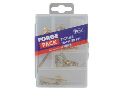 Picture Hook Kit Forge Pack, 28 Piece