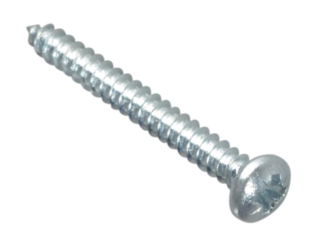 Self-Tapping Screw Pozi Compatible Pan Head ZP 1in x 4 ForgePack 40