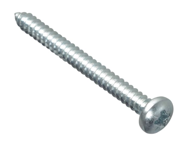 Self-Tapping Screw Pozi Compatible Pan Head ZP 2in x 10 ForgePack 8