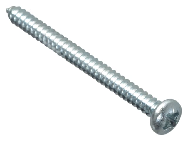 Self-Tapping Screw Pozi Compatible Pan Head ZP 2in x 8 ForgePack 12