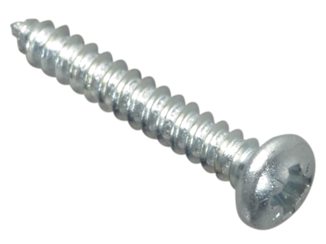 Self-Tapping Screw Pozi Compatible Pan Head ZP 3/4in x 4 ForgePack 50