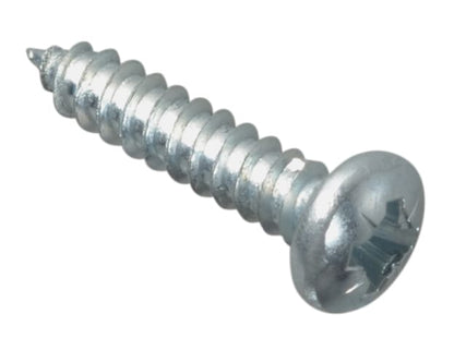 Self-Tapping Screw Pozi Compatible Pan Head ZP 3/4in x 8 ForgePack 30