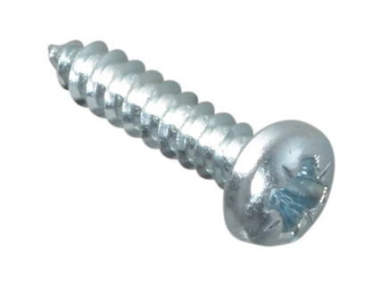 Self-Tapping Screw Pozi Compatible Pan Head ZP 5/8in x 6 ForgePack 50