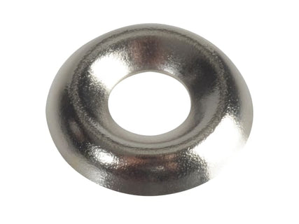 Screw Cup Washers Nickle Plated No.8 Forge Pack 20