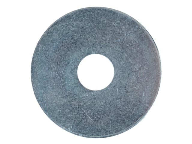 Flat Mudguard Washers ZP M12 x 50mm ForgePack 6
