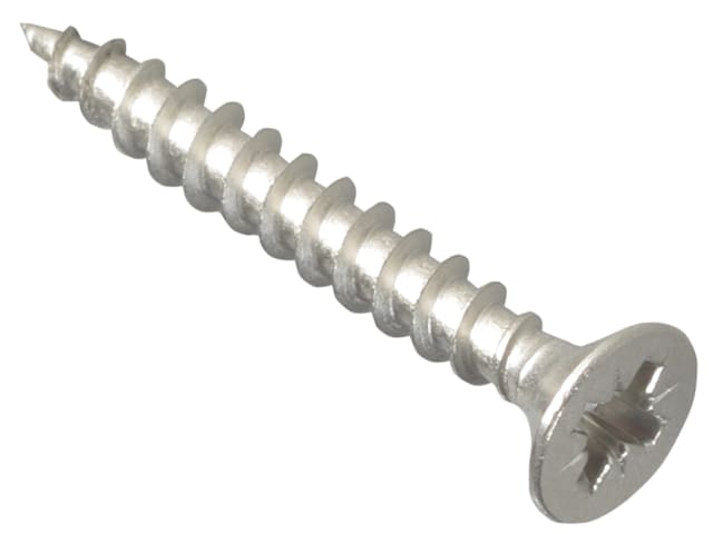 Multi-Purpose Pozi Compatible Screw CSK ST S/Steel 4.0 x 30mm Box 200