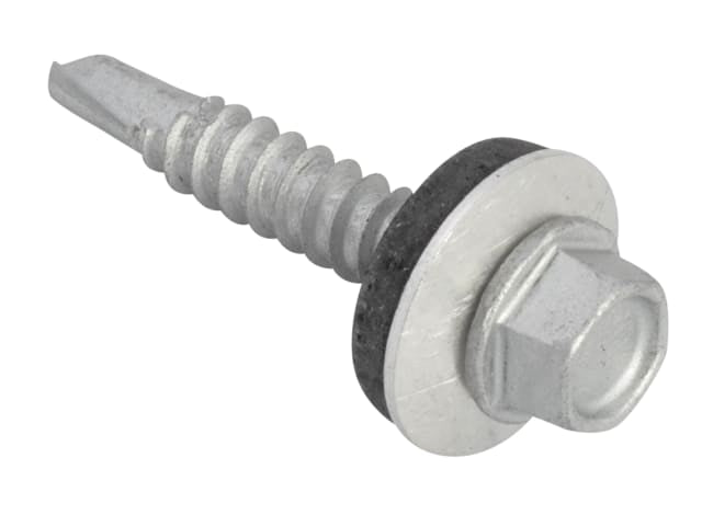 TechFast Hex Head Roofing Screw Self-Drill Light Section 5.5 x 32mm Pack 100