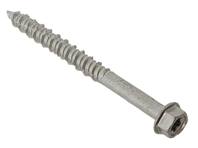 TechFast Masonry Screw TORX® Compatible Hex 6.3 x 70mm (Box 100)