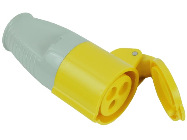 Yellow Socket 16A 110V