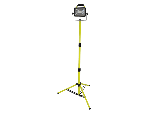 SMD LED Single Head Tripod Site Light 20W 1800 Lumens 240V