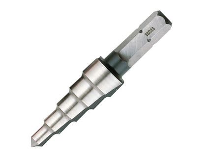 XS308 High-Speed Steel Step Drill 3/16-1/2in
