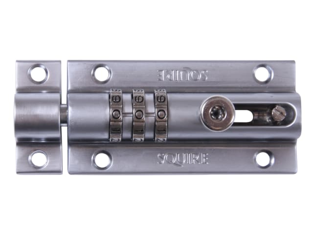 CombiBolt 3 Re-Codable Locking Bolt Chrome 92mm