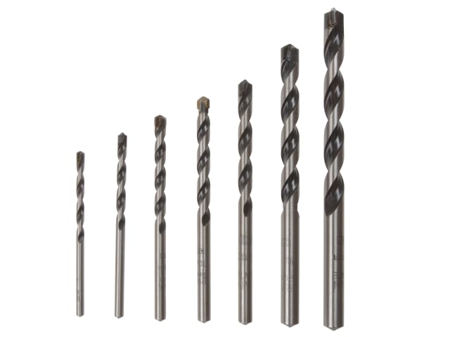 Granite Drill Bit Set 7 Piece 4-12mm