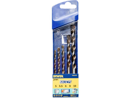 Cordless Multi-Purpose Drill Bit Set 5 Piece 5-10mm