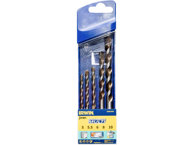 Cordless Multi-Purpose Drill Bit Set 5 Piece 5-10mm