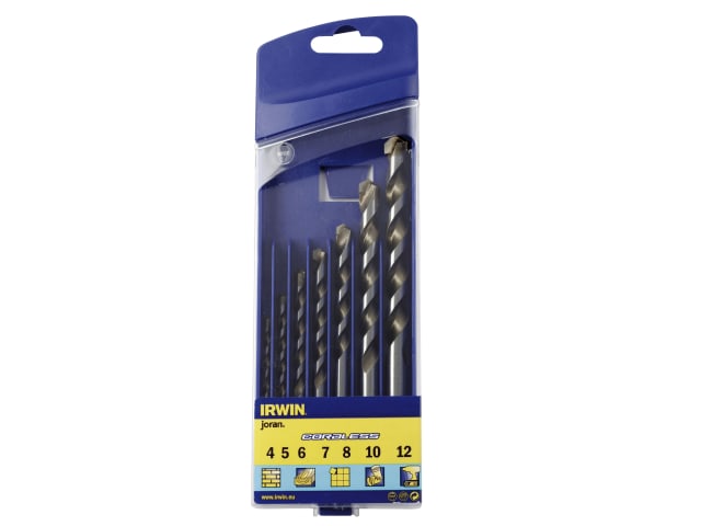 Cordless Multi-Purpose Drill Bit Set 7 Piece 4-12mm