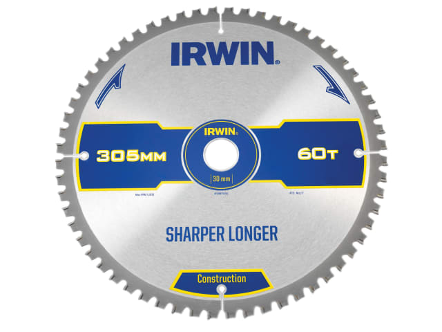 Construction Mitre Circular Saw Blade 305 x 30mm x 60T ATB/Neg