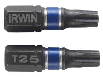 Impact Screwdriver Bits TORX TX25 25mm (Pack 2)