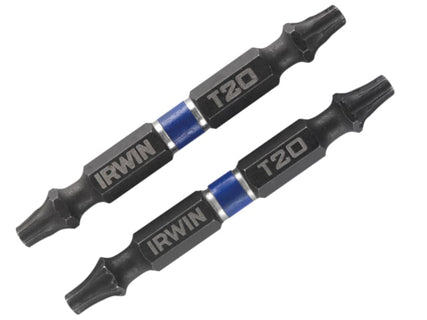 Impact Double-Ended Screwdriver Bits TORX TX20 60mm (Pack 2)