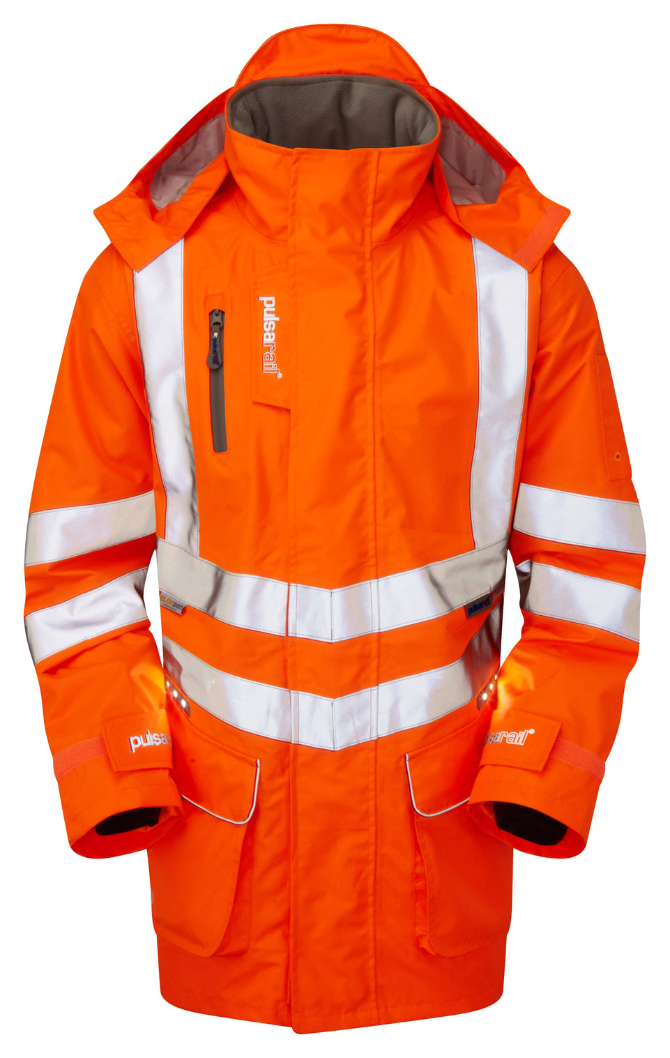 PULSAR Active LED Orange Enhanced Storm Coat