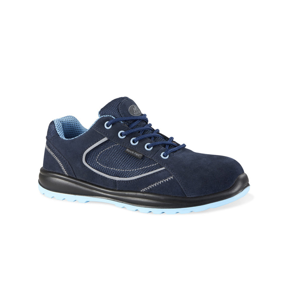 Rock Fall VX700 Pearl Navy Womens Fit ESD Safety Trainer