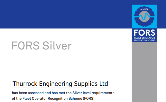 Achieving FORS Silver Accreditation - The Right Standard for Our Fleet Today